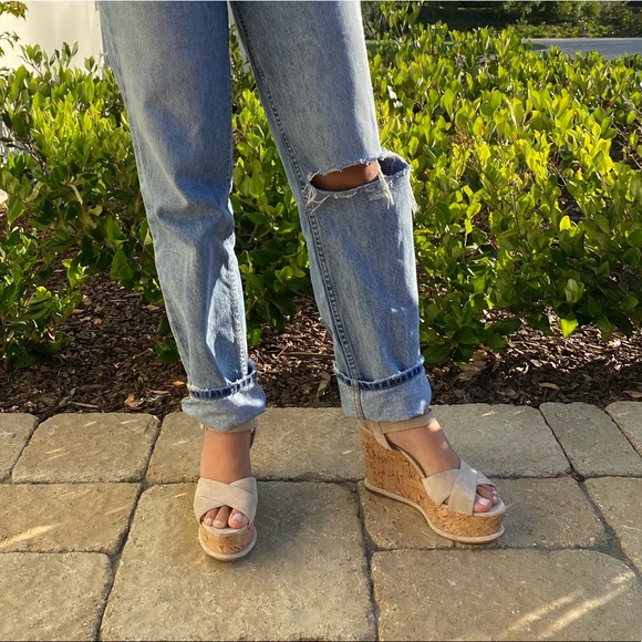 Sand Cork Prada Wedges!! - Picture 2 of 6